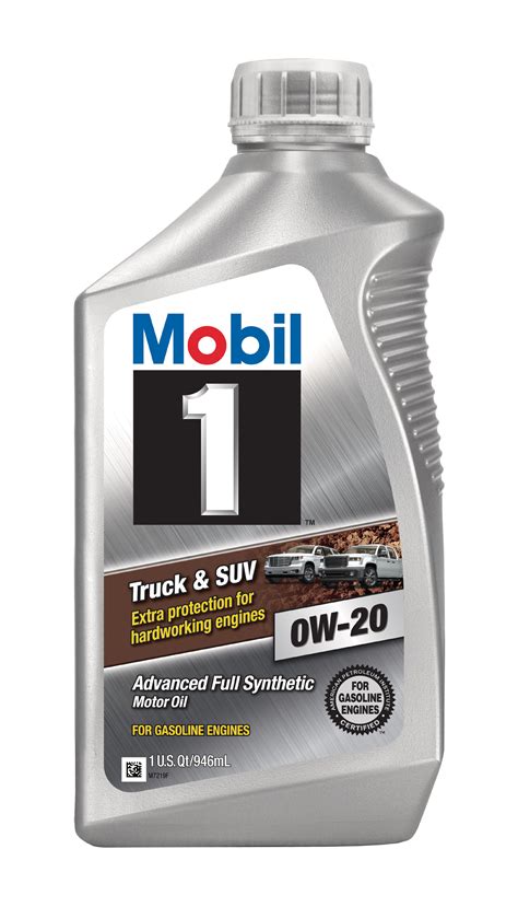 Mobil 1 Truck & SUV 0W-20 1Qt - Walmart.com