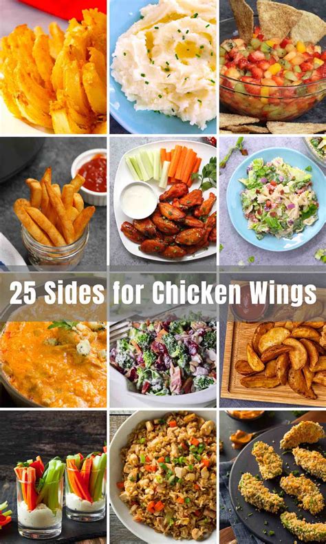 25 Best Sides for Chicken Wings