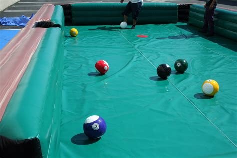 Inflatable Pool Table - Lets Party