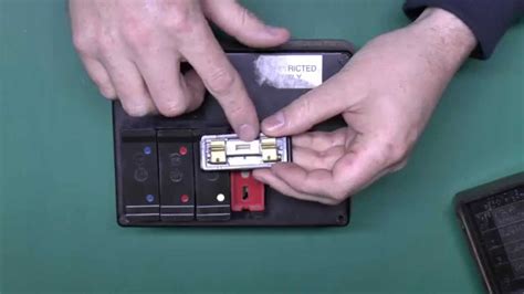 How to replace fusewire in a fusebox with rewireable fuses - YouTube