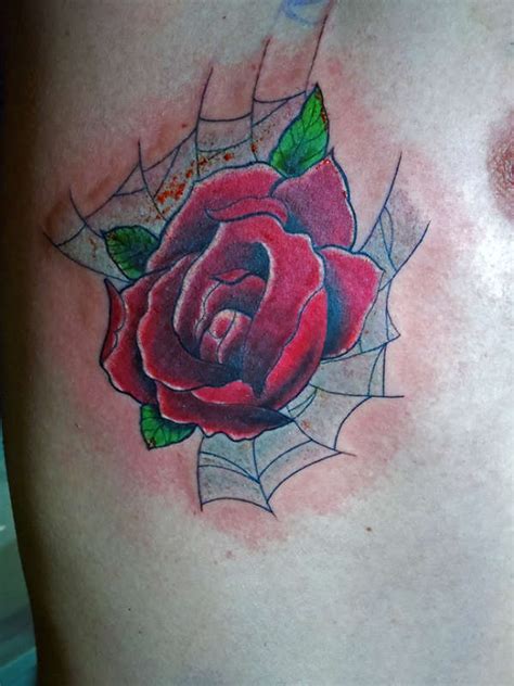 bloody rose tattoo