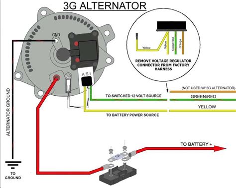 Chrysler 2 Wire Alternator Wiring Diagram