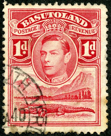 Big Blue 1840-1940: Basutoland - a closer look at the stamps