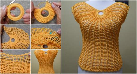 Butterfly Blouse Crochet Tutorial - ilove-crochet