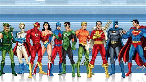 DC Comics Heroes Height Comparison Chart - Vamers