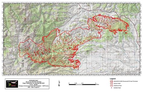 Roosevelt Fire Map Update: Wyoming Wildfire Burns 49,805 Acres, Highway 189/191 Closed