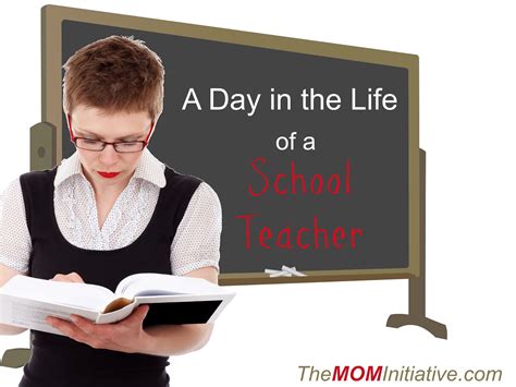 A Day in the Life of a School Teacher - The Mom Initiative