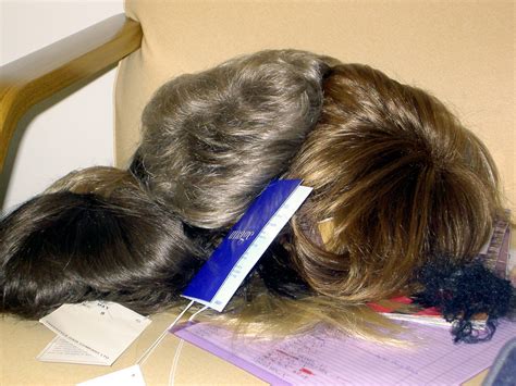 Wig Pile | A selection of wigs for chemotherapy patients at … | Flickr