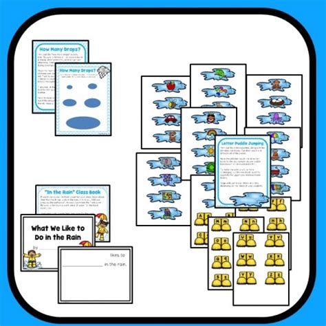 Rain Theme Preschool Classroom Lesson Plans - Preschool Teacher 101