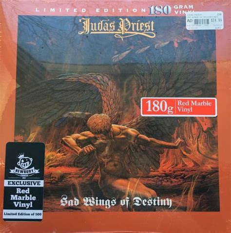 Judas Priest ‎– Sad Wings Of Destiny (Color Vinyl) Limited Edition - Vinyl Pussycat Records