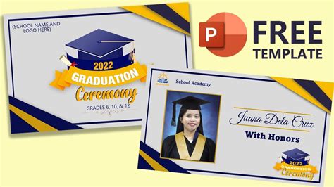 GRADUATION POWERPOINT TEMPLATE 2022| FREE TEMPLATE - YouTube