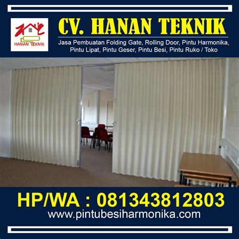 Pintu Lipat Minimalis - WA: 081343812803 | HARGA PINTU BESI HARMONIKA ...