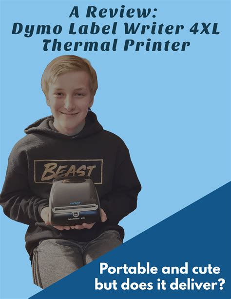 Dymo Label Writer 4XL Thermal Printer Review: Do You Need this Label Printer? - SellersTable.com