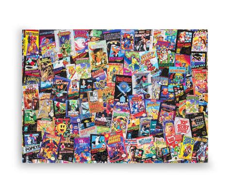 8-Bit Armageddon Retro Video Game Puzzle | 1000 Piece Jigsaw Puzzle ...