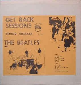 The Beatles - Get Back Sessions Studio Outakes (Vinyl) | Discogs