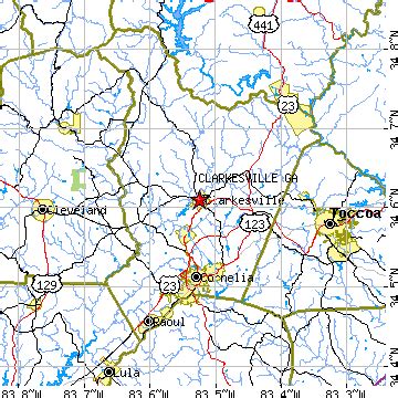 Clarkesville, Georgia (GA) ~ population data, races, housing & economy