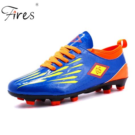 Boys Kids Football Shoes Size 35 40 Soccer Shoes for Children PU ...