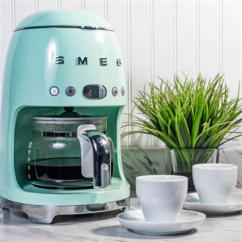 Smeg 50s Style Drip Filter Coffee Machine, Pastel Green – ECS Coffee