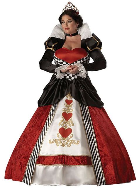 queen of hearts | Queen of hearts costume, Plus size costume, Heart costume