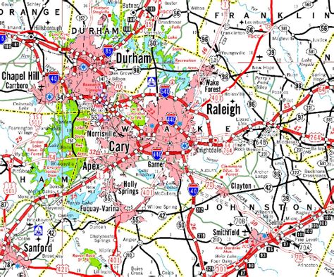 Updated Triangle Municipal Limits Map??? (Raleigh, Durham: chapel, house, moving) - Raleigh ...