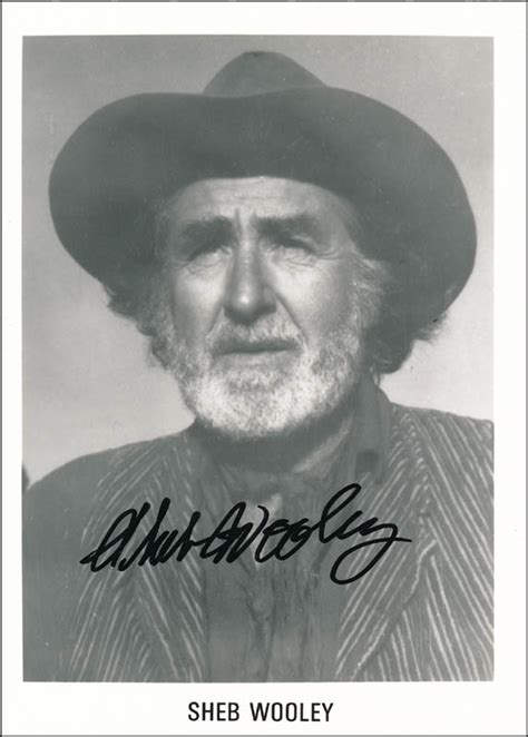 Sheb Wooley - Autographed Signed Photograph | HistoryForSale Item 322495