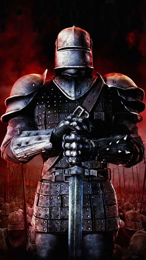 Medieval Knights Armor Wallpaper