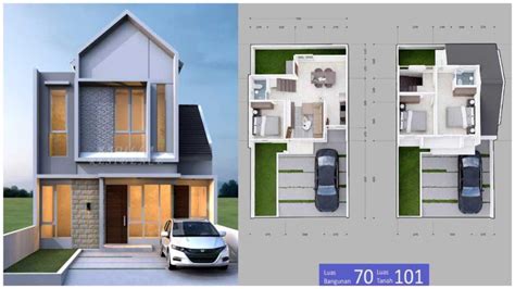 Denah Rumah 2 Lantai Type 61 Format Dwg Autocad Asdar Idioms In English - IMAGESEE