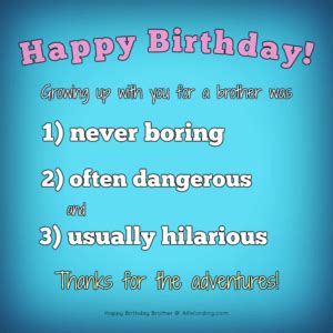 Happy Birthday, Brother! 50+ B-Day Wishes For Your Awesome Bro » AllWording.com