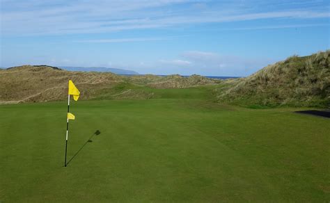 Portstewart Golf Club Hole 7 Green - Wisconsin Golf Trips