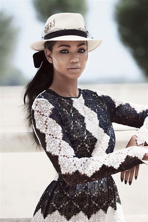 Chanel Iman Harper's Bazaar Arabia November 2015 Cover Shoot