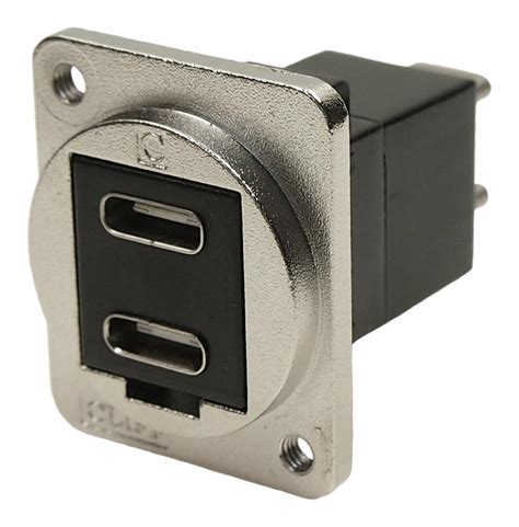 CP30212M3 - Cliff Electronic Components - USB Adapter, Dual, M3 Hole