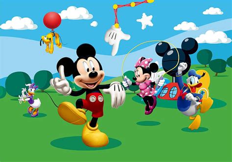 La moral de mickey mouse y sus amigos, la casa club de mickey mouse fondo de pantalla del ...