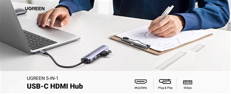 UGREEN 5-in-1 USB C Hub with 4K HDMI | HardwareMarket