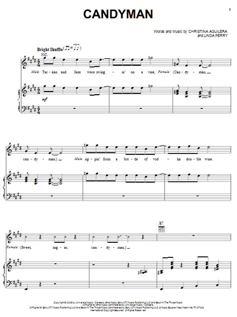 Candyman | Sheet Music Direct