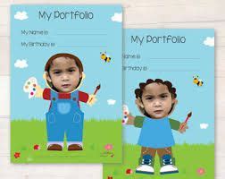 My Preschool Portfolio Cover Page