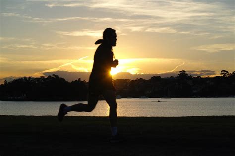 Bay Run - Sunset - Runner Silhouette | Neerav Bhatt | Flickr