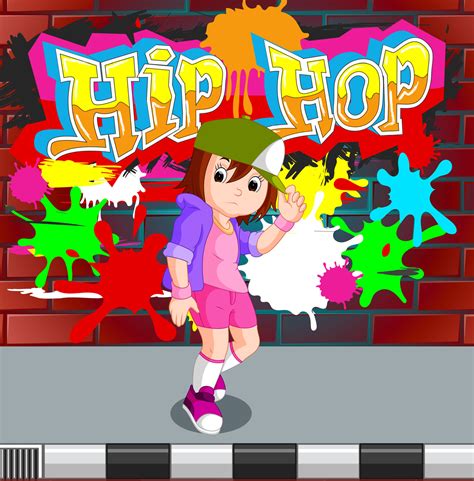 kids dancing hip hop 8665553 Vector Art at Vecteezy