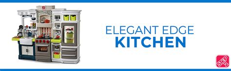 Amazon.com: Step2 Elegant Edge Kitchen Set for Kids – Includes 70+ Toy Kitchen Accessories ...