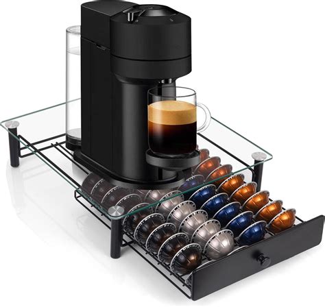 Amazon.com: Nespresso Vertuo Capsules Holder - Drawer Tray for 45 ...