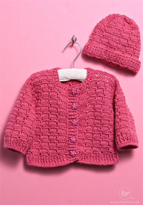 21 Easy Crochet Baby Sweater Patterns For Beginners!