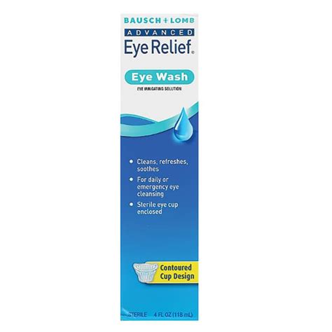 Bausch & Lomb Eye Relief - Eye Wash 4 fl oz Liquid | eBay