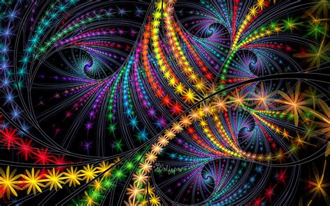 Download Colorful Colors Abstract Fractal HD Wallpaper by Peggi Wolfe