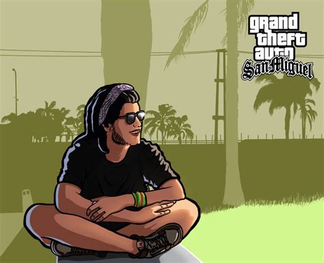 GTA San Miguel - GTA San Andreas Fan Art | Domestika