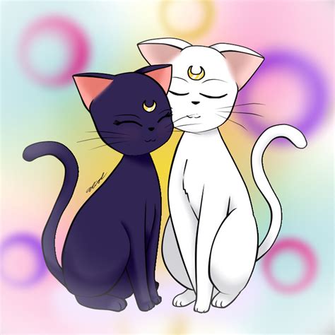 Luna and Artemis by AnimeGal2010 on DeviantArt