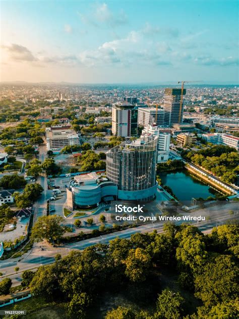 Accra Skyline Stock Photo - Download Image Now - Ghana, Accra, Urban ...