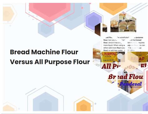 Bread Machine Flour Versus All Purpose Flour | breadmach.com