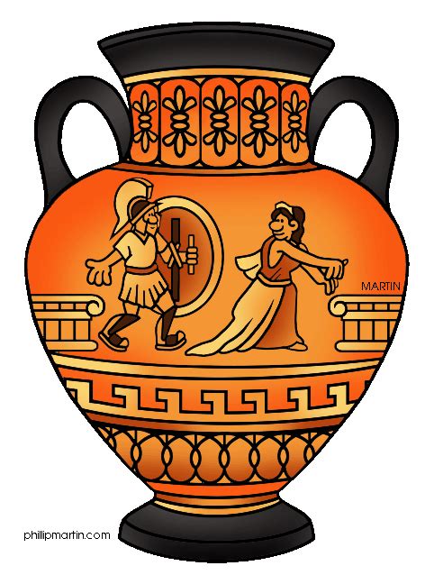 Greek Pottery Template - ClipArt Best