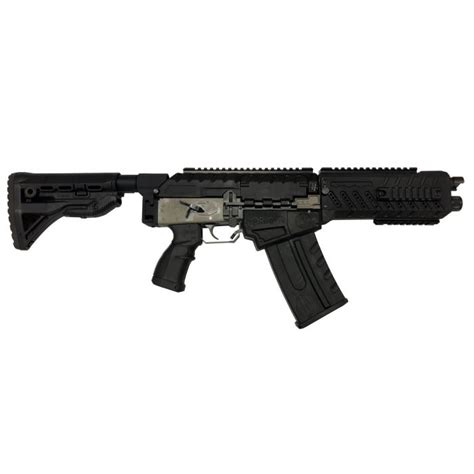 FOSTECH ORIGIN-12 SEMI-AUTO SHORT BARRELED SHOTGUN 9.75" BARREL NICKEL ...