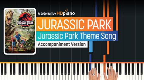 Jurassic Park Theme Song by John Williams and Jurassic Park Piano ...