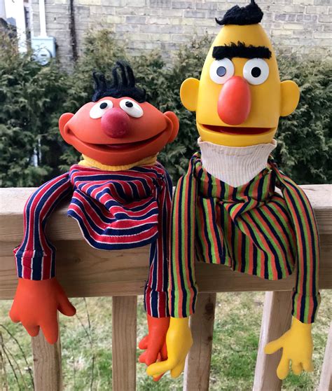 Vintage Puppet / Vintage Sesame Street / Bert / Ernie / 1970s | Etsy ...